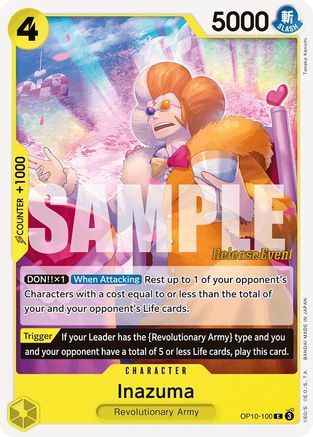 Inazuma (OP10-100) - Royal Blood Release Event Cards