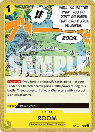 ROOM (OP10-117) - Royal Blood Release Event Cards