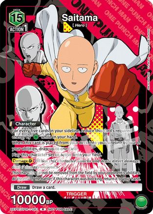Saitama (061) (UEPR/OPM-1-061) - Union Arena Promotion Cards Foil