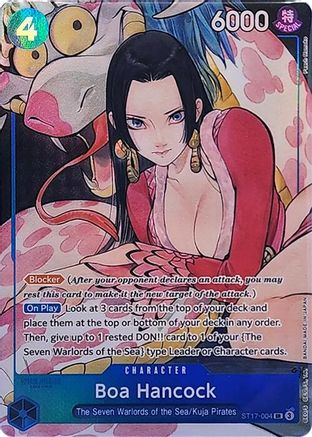 Boa Hancock (Illustration Box Vol.1) (ST17-004) - One Piece Promotion Cards Foil