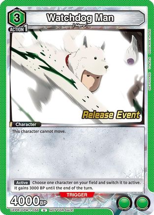Watchdog Man (UEPR/OPM-1-056) - UE06BT One Punch Man Release Event Cards