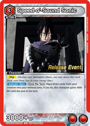 Speed-o'-Sound Sonic (069) (UEPR/OPM-1-069) - UE06BT One Punch Man Release Event Cards
