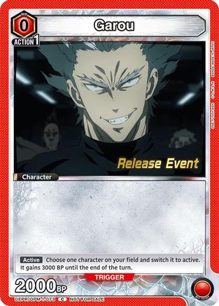 Garou (073) (UEPR/OPM-1-073) - UE06BT One Punch Man Release Event Cards