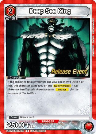 Deep Sea King (UEPR/OPM-1-078) - UE06BT One Punch Man Release Event Cards