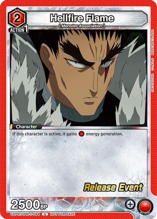 Hellfire Flame (UEPR/OPM-1-084) - UE06BT One Punch Man Release Event Cards