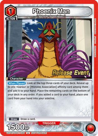 Phoenix Man (UEPR/OPM-1-089) - UE06BT One Punch Man Release Event Cards