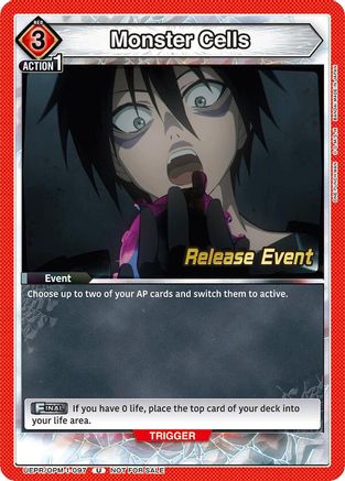 Monster Cells (UEPR/OPM-1-097) - UE06BT One Punch Man Release Event Cards