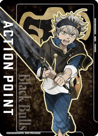 Action Point Card (AP01) (Black Clover) (UEPR/BCV-AP01) - Union Arena Promotion Cards