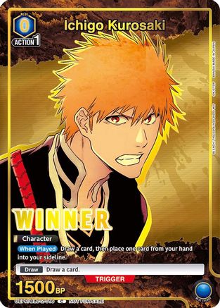 Ichigo Kurosaki (Winner) (UEPR/BLC-2-016) - Union Arena Promotion Cards Foil