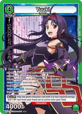 Yuuki (081) (UE07BT/SAO-1-081) - UE07BT Sword Art Online Foil