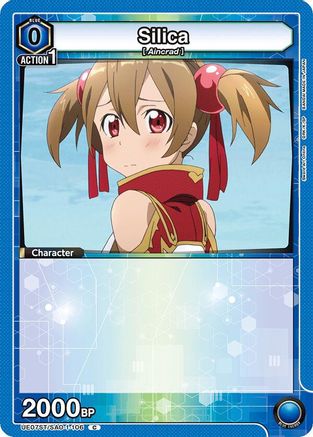 Silica (UE07ST/SAO-1-106) - UE07ST Sword Art Online Starter Deck