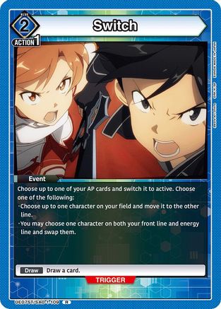 Switch (UE07ST/SAO-1-109) - UE07ST Sword Art Online Starter Deck