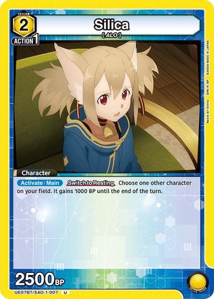 Silica (007) (UE07BT/SAO-1-007) - UE07BT Sword Art Online