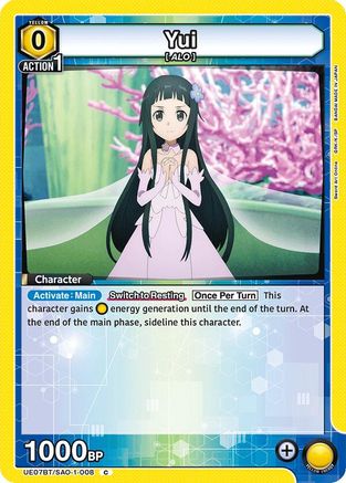 Yui (008) (UE07BT/SAO-1-008) - UE07BT Sword Art Online