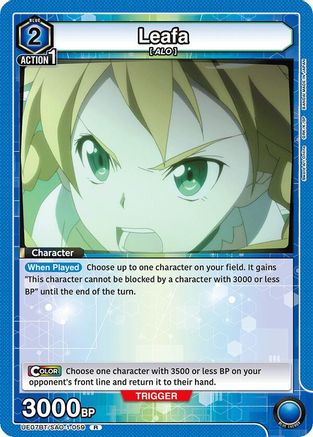 Leafa (059) (UE07BT/SAO-1-059) - UE07BT Sword Art Online Foil