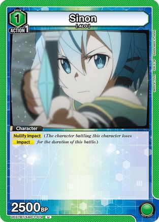 Sinon (074) (UE07BT/SAO-1-074) - UE07BT Sword Art Online