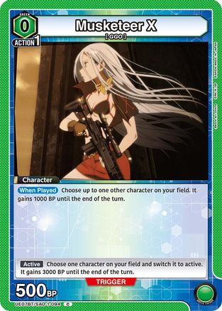Musketeer X (UE07BT/SAO-1-094) - UE07BT Sword Art Online