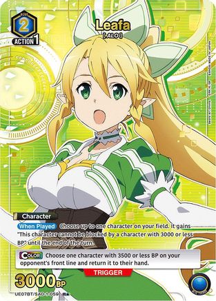 Leafa (059) (R*) (UE07BT/SAO-1-059) - UE07BT Sword Art Online Foil