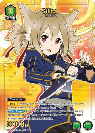 Silica (075) (R*) (UE07BT/SAO-1-075) - UE07BT Sword Art Online Foil
