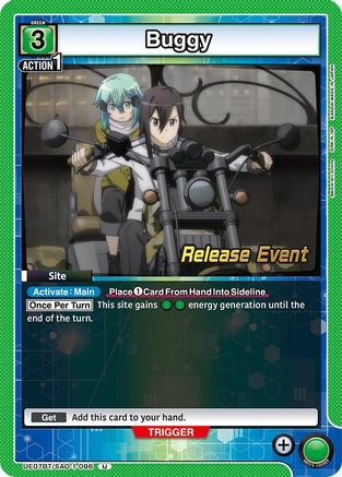 Buggy (UE07BT/SAO-1-096) - UE07BT Sword Art Online Release Event Cards