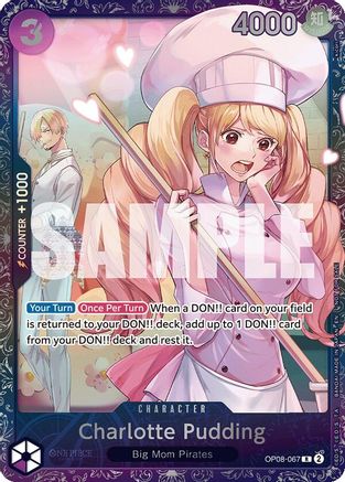 Charlotte Pudding (Treasure Cup 2025) (OP08-067) - One Piece Promotion Cards Foil