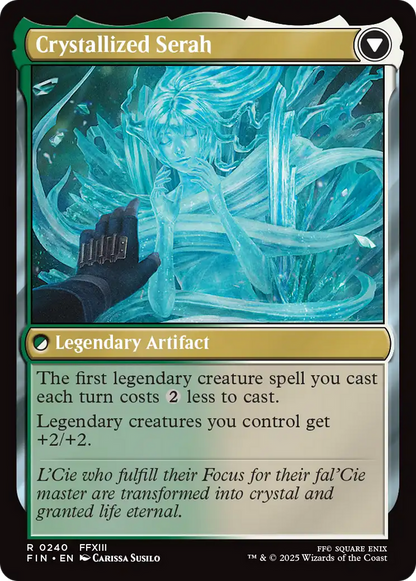 Serah Farron // Crystallized Serah (FIN-240) - FINAL FANTASY Foil