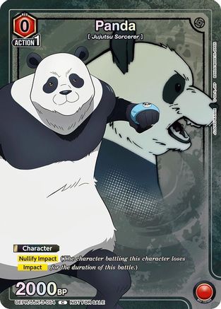 Panda (UEPR/JJK-3-054) - Union Arena Promotion Cards