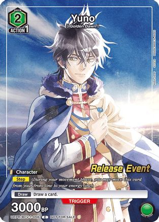 Yuno (Release Event Participation) (UEPR/BCV-1-056) - UE08BT Black Clover Release Event Cards