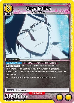 Uryu Ishida (UEX01BT/BLC-2-002) - UEX01BT BLEACH ThousandYear Blood War Vol2 Foil