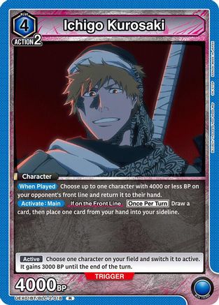 Ichigo Kurosaki (018) (UEX01BT/BLC-2-018) - UEX01BT BLEACH ThousandYear Blood War Vol2 Foil