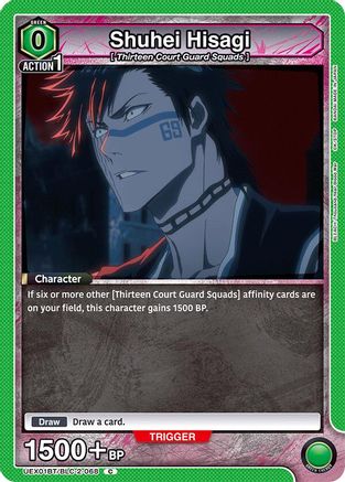 Shuhei Hisagi (UEX01BT/BLC-2-068) - UEX01BT BLEACH ThousandYear Blood War Vol2