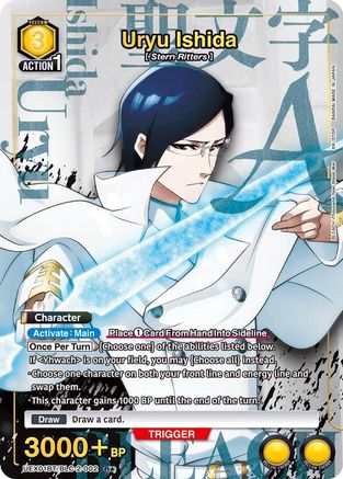 Uryu Ishida (R*) (UEX01BT/BLC-2-002) - UEX01BT BLEACH ThousandYear Blood War Vol2 Foil