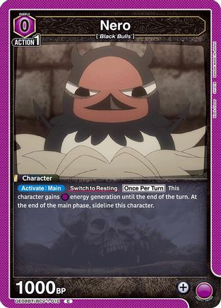 Nero (010) (UE08BT/BCV-1-010) - UE08BT Black Clover