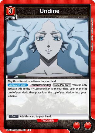 Undine (UE08BT/BCV-1-095) - UE08BT Black Clover