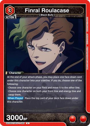 Finral Roulacase (UE08ST/BCV-1-085) - UE08ST Black Clover Starter Deck
