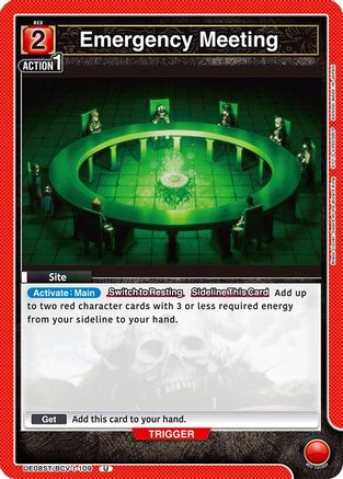 Emergency Meeting (UE08ST/BCV-1-109) - UE08ST Black Clover Starter Deck