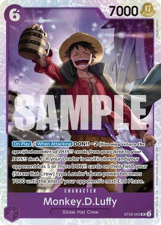 Monkey.D.Luffy (ST26-005) (ST26-005) - Starter Deck 26: PURPLE/BLACK Monkey.D.Luffy Foil