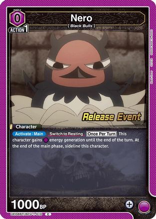 Nero (010) (UE08BT/BCV-1-010) - UE08BT Black Clover Release Event Cards