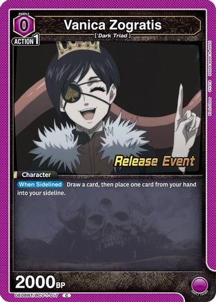 Vanica Zogratis (017) (UE08BT/BCV-1-017) - UE08BT Black Clover Release Event Cards