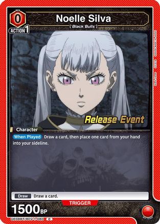 Noelle Faust (080) (UE08BT/BCV-1-080) - UE08BT Black Clover Release Event Cards