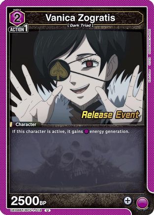 Vanica Zogratis (018) (UE08BT/BCV-1-018) - UE08BT Black Clover Release Event Cards