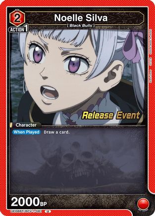 Noelle Silva (081) (UE08BT/BCV-1-081) - UE08BT Black Clover Release Event Cards
