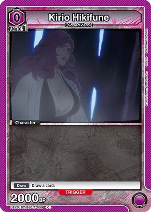 Kirio Hikifune (UEX01BT/BLC-2-059) - UEX01BT BLEACH ThousandYear Blood War Vol2 Release Event Cards