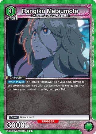 Rangiku Matsumoto (UEX01BT/BLC-2-072) - UEX01BT BLEACH ThousandYear Blood War Vol2 Release Event Cards