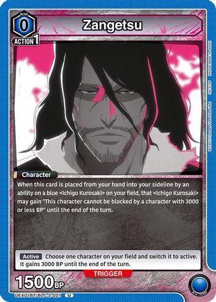Zangetsu (UEX01BT/BLC-2-021) - UEX01BT BLEACH ThousandYear Blood War Vol2 Release Event Cards