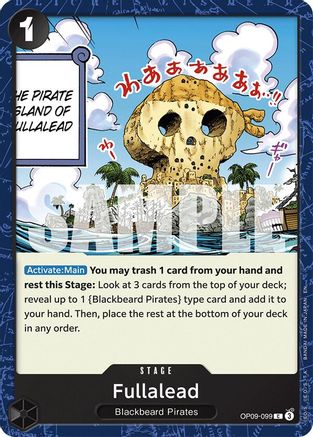 Fullalead (Reprint) (OP09-099) - Starter Deck 27: BLACK Marshall.D.Teach