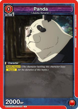 Panda (UEX02BT/JJK-3-054) - UEX02BT Jujutsu Kaisen Vol2
