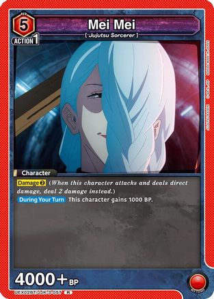 Mei Mei (UEX02BT/JJK-3-057) - UEX02BT Jujutsu Kaisen Vol2 Foil