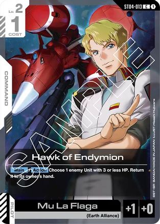 Hawk of Endymion (ST04-013) - Starter Deck 04 SEED Strike