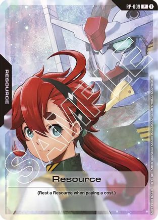 Resource (RP-009) (Mobile Suit Gundam: the Witch from Mercury) (RP-009) - Promotional Resource Tokens Holofoil
